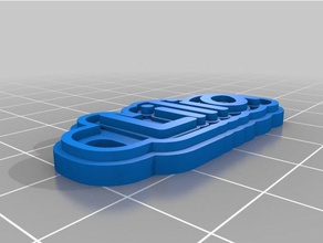 lilia keychains customized 3d print model - Mito3D