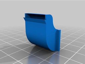 wanhao duplicator 6 Gebläse-Verkleidung 3d Drucker Teile aktiven Kühlkanal blower duct extruder-fan lüfterverkleidung zortrax m200 3d print model - Mito3D