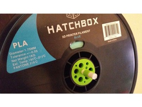 hatchbox 14 pollici hex axel adattatore 3d la stampante accessori spool 3d print model - Mito3D