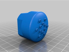 meu personalizados cabeça de chuveiro customizeable casa banho 3d print model - Mito3D