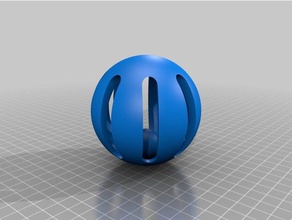 meine angepasste cat toy ball-ball Haustiere 3d print model - Mito3D