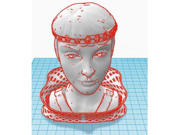 flapper Korsett Schal andere 3D print model - Mito3D