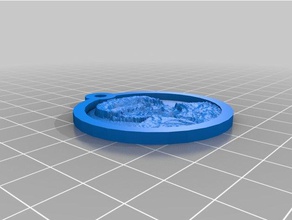 ding0 keychains customized 3d print model - Mito3D