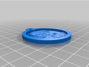 ding00 keychains customized 3d print model - Mito3D