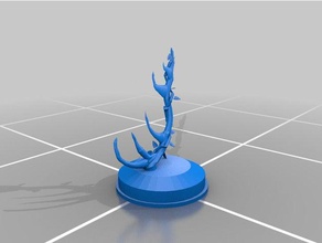 dungeons dragons 5e druid miniature toy game accessories dnd 3d print model - Mito3D