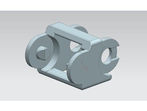 tank3d trascinare il cavo di catena la stampante parti Stampante 3d portacavi gestione dei cavi 3d print model - Mito3D