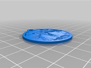 1ding keychains customized 3d print model - Mito3D