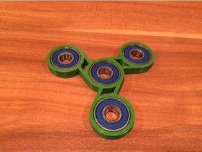 fidget spinner mecánica los juguetes 608 zz cojinete mano juguete rodamiento 3d print model - Mito3D