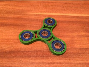 fidget spinner mekanik oyuncaklar 608 zz rulman el oyuncak 3d print model - Mito3D