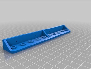 10 lu tornavida tasiyici ferramenta os titulares caixas personalizado 3d print model - Mito3D