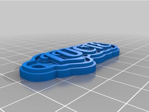 francois keychains customized 3d print model - Mito3D