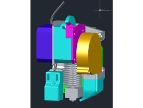 hypercube e3d titan mount wip Drucker Teile 3d print model - Mito3D