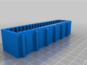 20x sd-card rack print more boxes attache eachother tool holders customized 3d print model - Mito3D