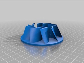 Zentrifugal-Ventilator-generator tools angepasst 3d print model - Mito3D