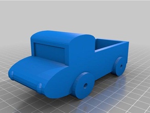 camioneta pick up 3d impresión 3d print model - Mito3D