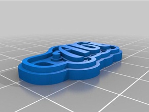 abi Anahtarlık özelleştirilmiş 3d print model - Mito3D