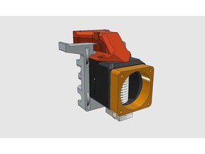 snap-struder experimentell 3d Drucker Extruder 3d print model - Mito3D