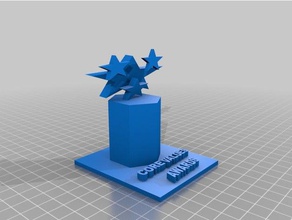 núcleo de valores prêmio 3d impressão 3d print model - Mito3D