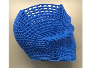 crâne porte-crayon de base bureau 3d print model - Mito3D