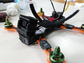 ícaro 250mm racing drone rc veículos fpv corrida racer 3d print model - Mito3D