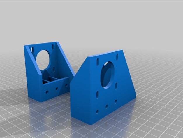 tevo tarantula inverted z-axis stepper motor mount 3d printer parts 3D print model - Mito3D