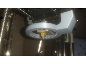 nozzle fan kanalı yüzük 3d yazıcı parçalar anet a8 soğutma fanı 3d print model - Mito3D
