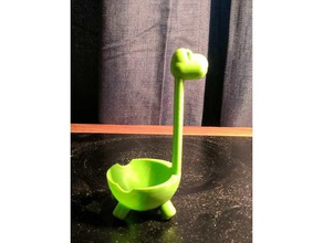 dinosaurio de la cuchara 3d impresión 3d print model - Mito3D