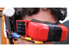 fitwhale dominatrix diy drone fatshark fpv goggles 3d print model - Mito3D