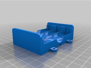3x battery box 18650 aa cells other customized 3d print model - Mito3D