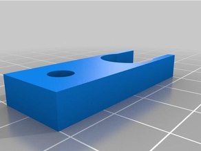 e3d v6 hotend clip de retenue qubd onetwothreeup imprimantes pièces 3d print model - Mito3D