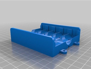 5x battery box 18650 aa cells other customized 3d print model - Mito3D