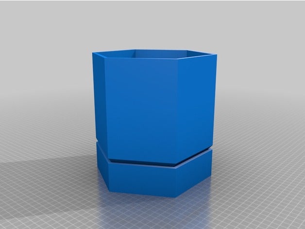 mon personnalisés pot et soucoupe personnalisable plein air jardin 3D print model - Mito3D