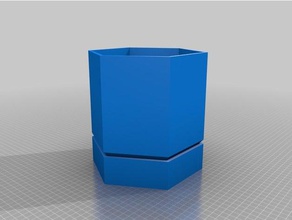 meu personalizados pot&pires personalizável ao ar livre jardim 3d print model - Mito3D