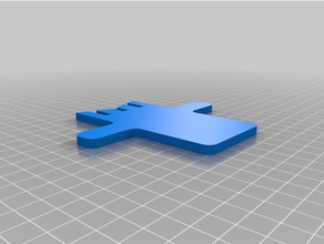 experimental independiente de cola accesorio corte a la mitad 3d impresora accesorios Piezas 3d print model - Mito3D