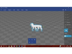 alpaca keyring keychains adorable 3d print model - Mito3D