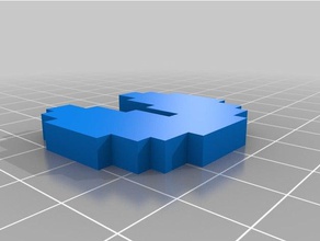 atari pac-man ornamento di natale arredamento 3d print model - Mito3D