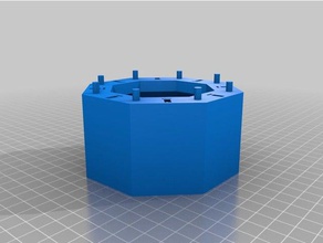 cuadro de centrífuga cerraduras puzzles el cojinete bolas rompecabezas rodamiento 3d print model - Mito3D