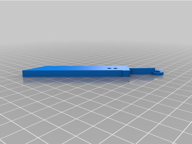 buster sword chaveiro chaveiros cloud strife ff7 final fantasy 7 3D print model - Mito3D