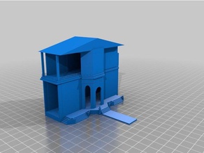 austins casa 3d impressão 3d print model - Mito3D