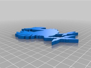 chocobo Anahtarlık final fantasy 3d print model - Mito3D