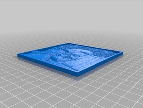 celine 3 2 d art personnalisé 3d print model - Mito3D