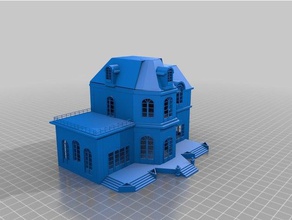 maison royale 3d l'impression 3d print model - Mito3D