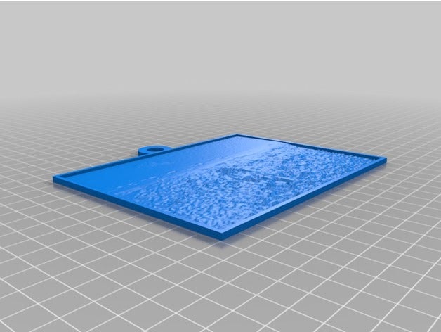 camino 2d art personnalisé 3D print model - Mito3D