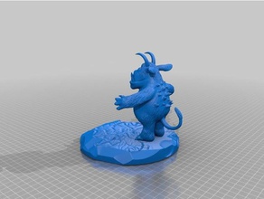 gruffalo creature 3d print model - Mito3D