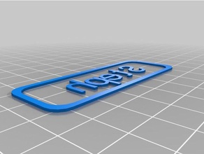 özelleştirilmiş custiomizable rozetime işaretler logoları 3d print model - Mito3D