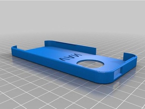 evan cassa del telefono di iphone 55sse mobile il caso smartphone 3d print model - Mito3D