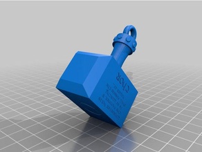 babys erste mjolnir - Spielzeug Spiele 3d print model - Mito3D