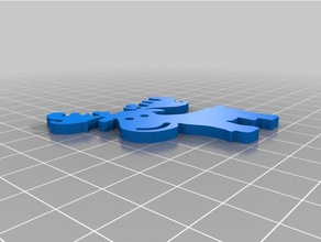 reno para arbol navidad arredamento adorno navideo 3d print model - Mito3D
