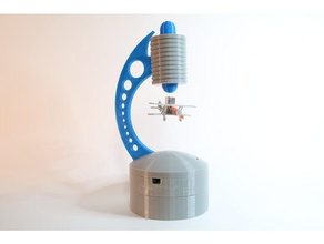 levitator eletrônica anti gravidade arduino o bluetooth educação gravitação levitação magnético 3d print model - Mito3D