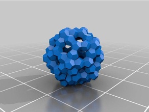 dodecahedron sphere 3d baskı 3d print model - Mito3D